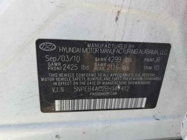 Photo 12 VIN: 5NPEB4AC2BH147412 - HYUNDAI SONATA 