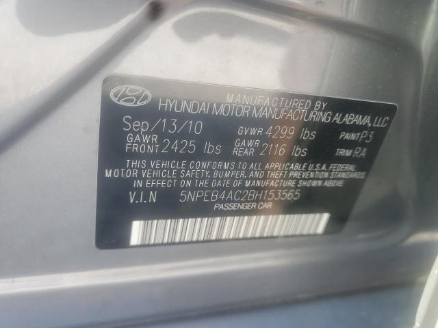 Photo 9 VIN: 5NPEB4AC2BH153565 - HYUNDAI SONATA GLS 