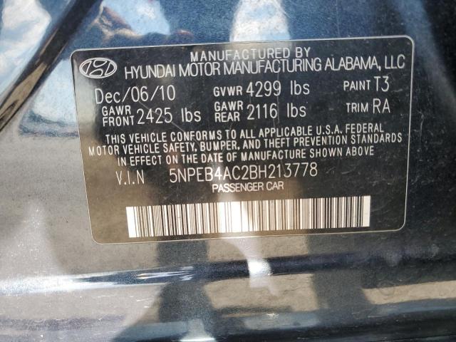 Photo 12 VIN: 5NPEB4AC2BH213778 - HYUNDAI SONATA GLS 