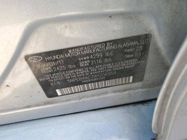 Photo 11 VIN: 5NPEB4AC2BH256954 - HYUNDAI SONATA 