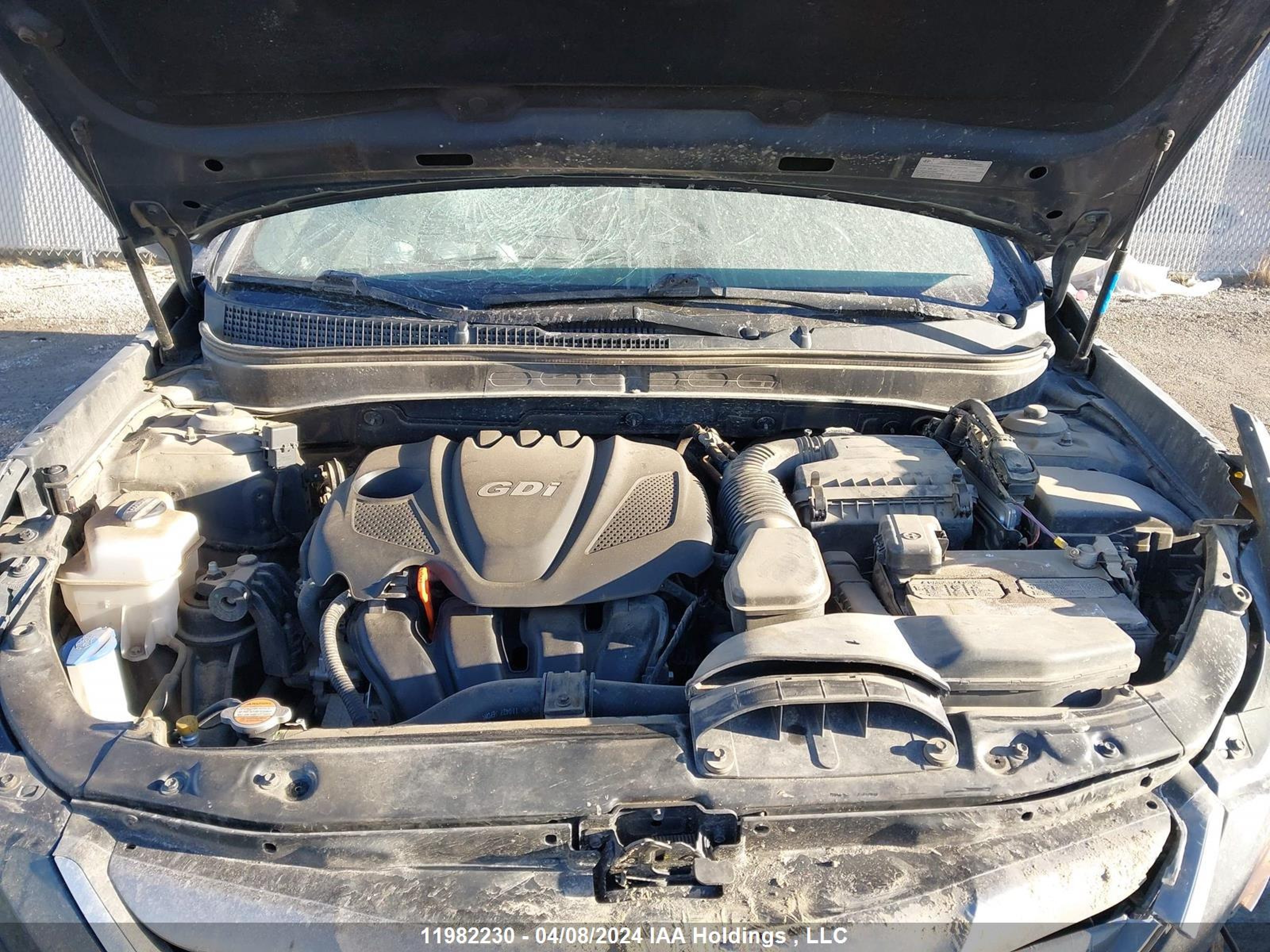 Photo 9 VIN: 5NPEB4AC2CH323599 - HYUNDAI SONATA 