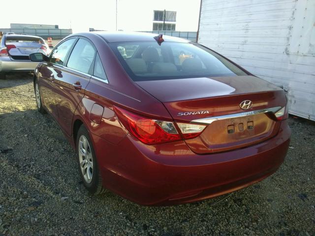 Photo 2 VIN: 5NPEB4AC2CH343738 - HYUNDAI SONATA GLS 