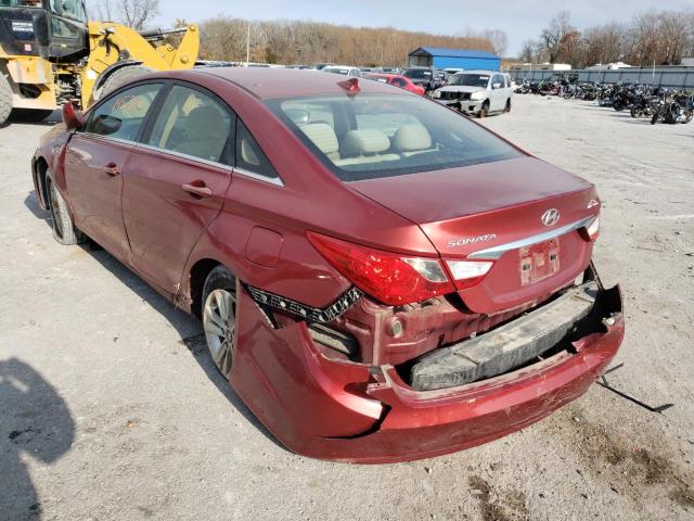 Photo 2 VIN: 5NPEB4AC2CH384015 - HYUNDAI SONATA GLS 