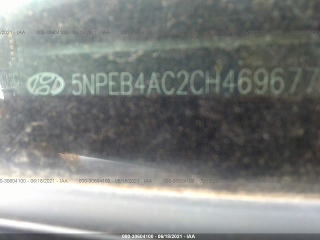 Photo 8 VIN: 5NPEB4AC2CH469677 - HYUNDAI SONATA 