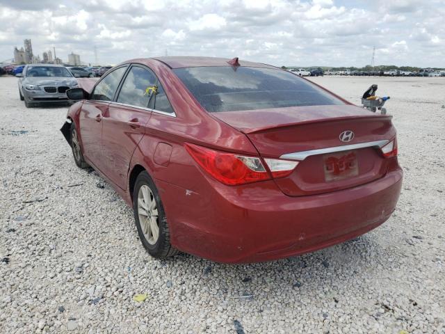 Photo 2 VIN: 5NPEB4AC2DH538837 - HYUNDAI SONATA GLS 