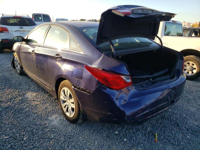 Photo 2 VIN: 5NPEB4AC2DH556741 - HYUNDAI SONATA GLS 