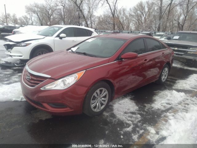 Photo 1 VIN: 5NPEB4AC2DH572745 - HYUNDAI SONATA 