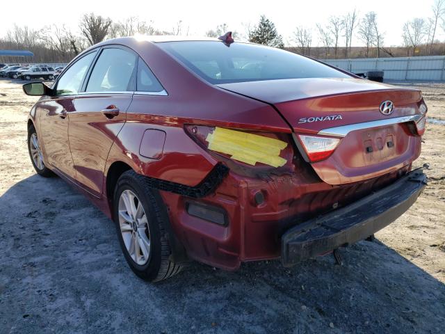 Photo 2 VIN: 5NPEB4AC2DH650702 - HYUNDAI SONATA GLS 