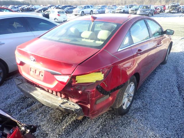 Photo 3 VIN: 5NPEB4AC2DH650702 - HYUNDAI SONATA GLS 