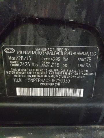 Photo 12 VIN: 5NPEB4AC2DH720330 - HYUNDAI SONATA GLS 