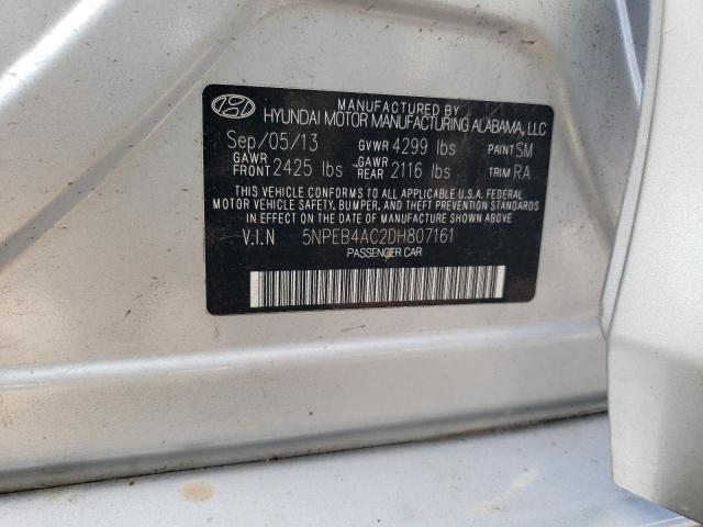 Photo 11 VIN: 5NPEB4AC2DH807161 - HYUNDAI SONATA 