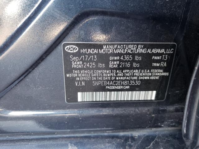 Photo 9 VIN: 5NPEB4AC2EH813530 - HYUNDAI SONATA GLS 