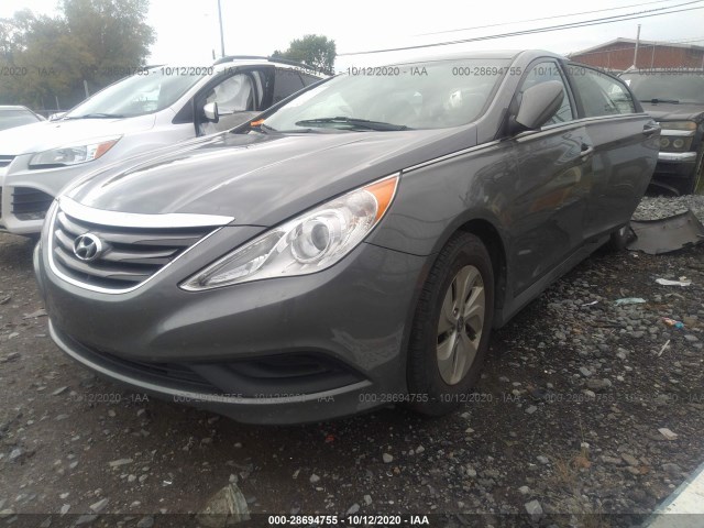 Photo 1 VIN: 5NPEB4AC2EH819537 - HYUNDAI SONATA 