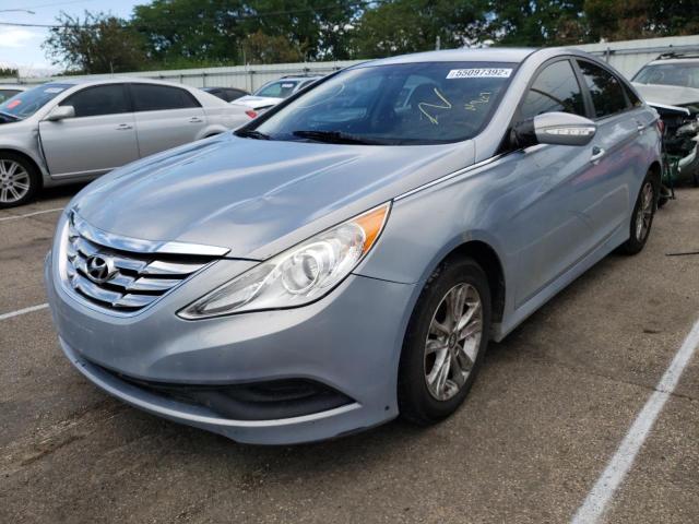 Photo 1 VIN: 5NPEB4AC2EH835107 - HYUNDAI SONATA GLS 