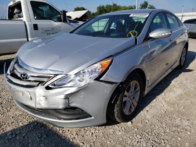 Photo 1 VIN: 5NPEB4AC2EH844843 - HYUNDAI SONATA 