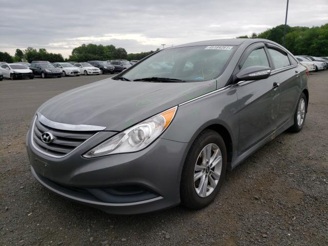 Photo 1 VIN: 5NPEB4AC2EH845572 - HYUNDAI SONATA GLS 