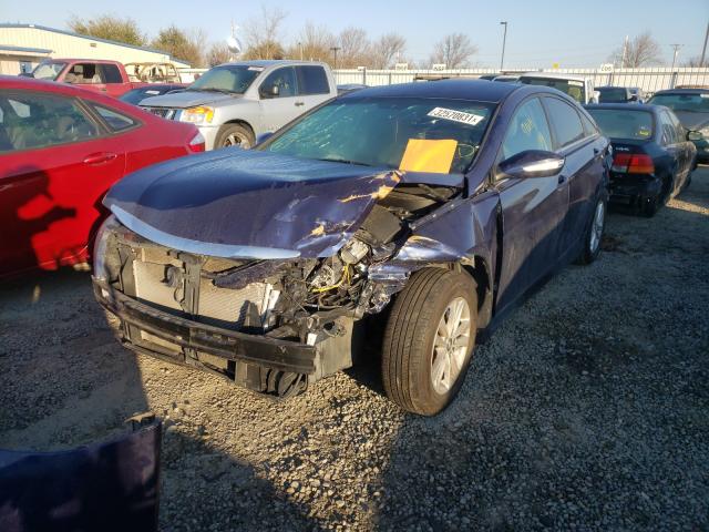 Photo 1 VIN: 5NPEB4AC2EH848181 - HYUNDAI SONATA GLS 