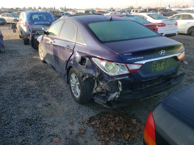 Photo 2 VIN: 5NPEB4AC2EH848181 - HYUNDAI SONATA GLS 