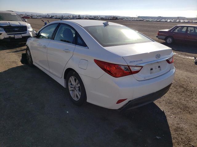 Photo 2 VIN: 5NPEB4AC2EH853591 - HYUNDAI SONATA GLS 