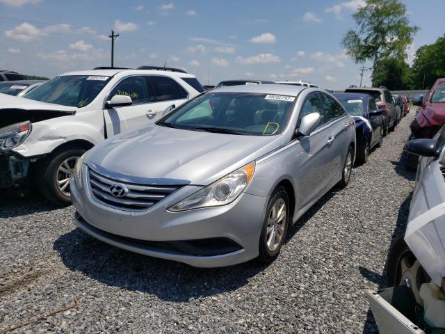 Photo 1 VIN: 5NPEB4AC2EH858452 - HYUNDAI SONATA GLS 