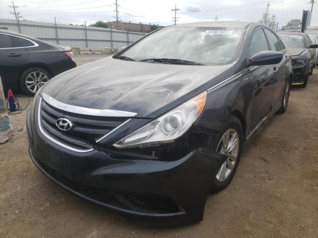 Photo 1 VIN: 5NPEB4AC2EH859178 - HYUNDAI SONATA GLS 