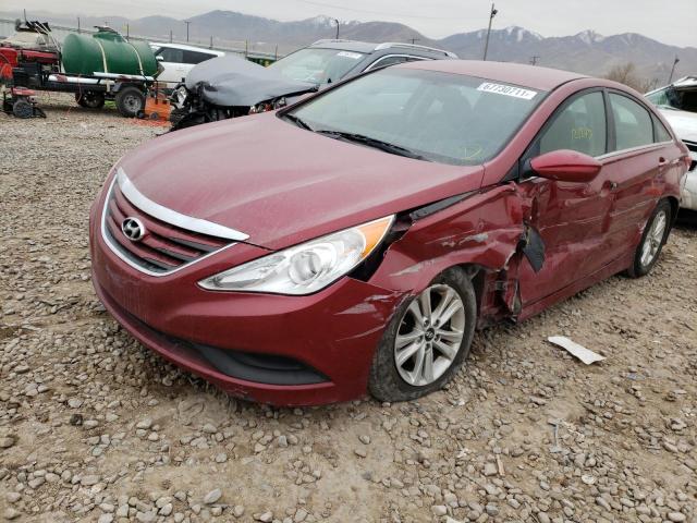 Photo 1 VIN: 5NPEB4AC2EH859472 - HYUNDAI SONATA GLS 