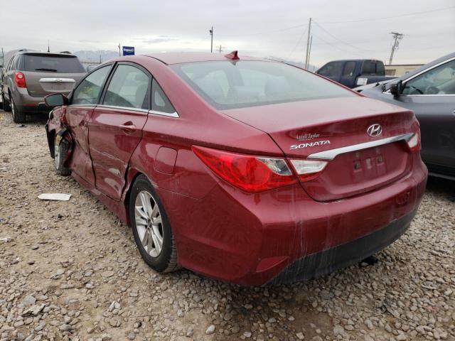 Photo 2 VIN: 5NPEB4AC2EH859472 - HYUNDAI SONATA GLS 