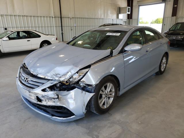 Photo 1 VIN: 5NPEB4AC2EH859584 - HYUNDAI SONATA GLS 