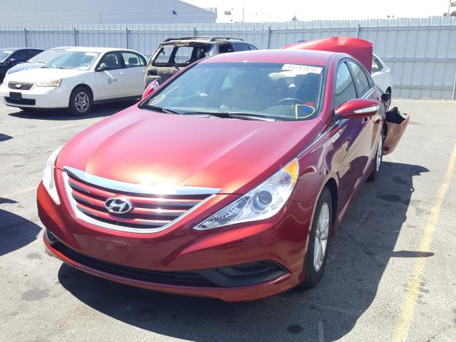 Photo 1 VIN: 5NPEB4AC2EH865157 - HYUNDAI SONATA GLS 