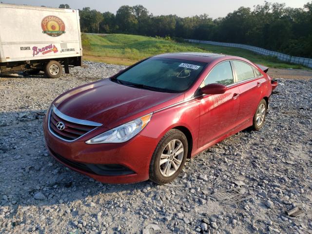 Photo 1 VIN: 5NPEB4AC2EH873453 - HYUNDAI SONATA GLS 