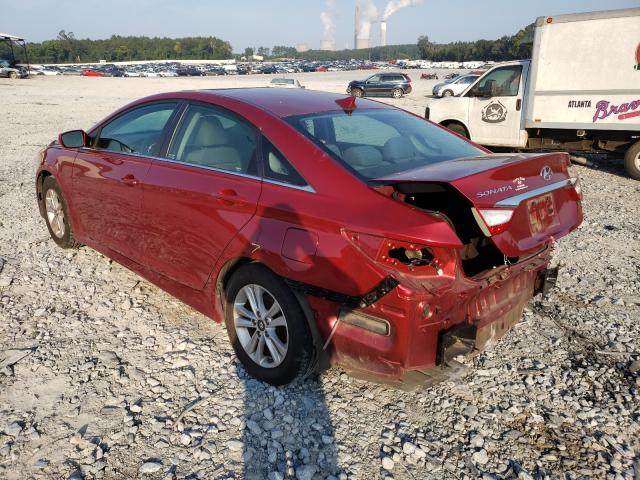 Photo 2 VIN: 5NPEB4AC2EH873453 - HYUNDAI SONATA GLS 