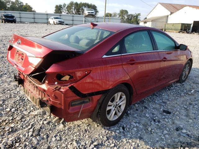 Photo 3 VIN: 5NPEB4AC2EH873453 - HYUNDAI SONATA GLS 