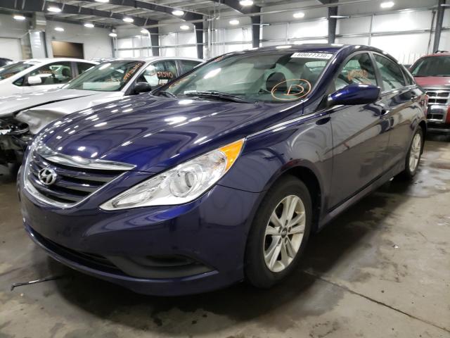 Photo 1 VIN: 5NPEB4AC2EH873999 - HYUNDAI SONATA GLS 