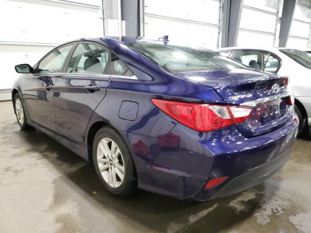 Photo 2 VIN: 5NPEB4AC2EH873999 - HYUNDAI SONATA GLS 