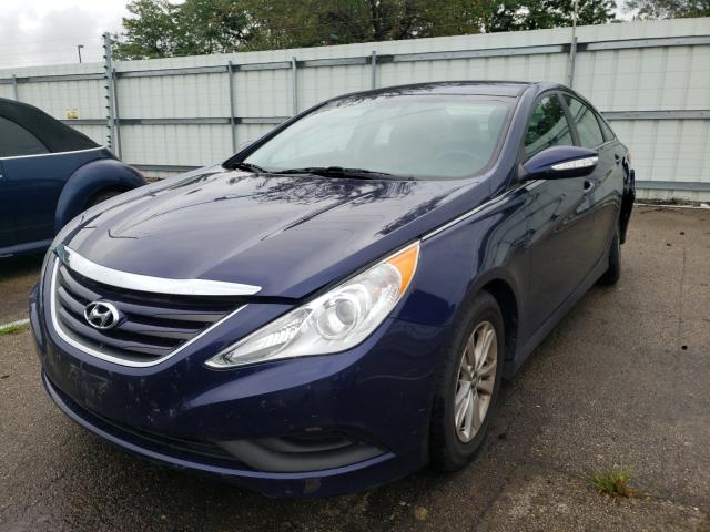 Photo 1 VIN: 5NPEB4AC2EH874733 - HYUNDAI SONATA GLS 