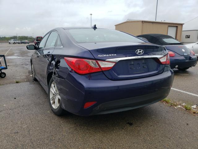 Photo 2 VIN: 5NPEB4AC2EH874733 - HYUNDAI SONATA GLS 