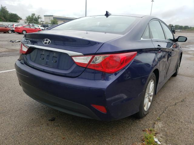 Photo 3 VIN: 5NPEB4AC2EH874733 - HYUNDAI SONATA GLS 