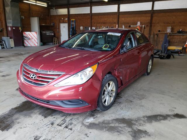 Photo 1 VIN: 5NPEB4AC2EH877535 - HYUNDAI SONATA GLS 