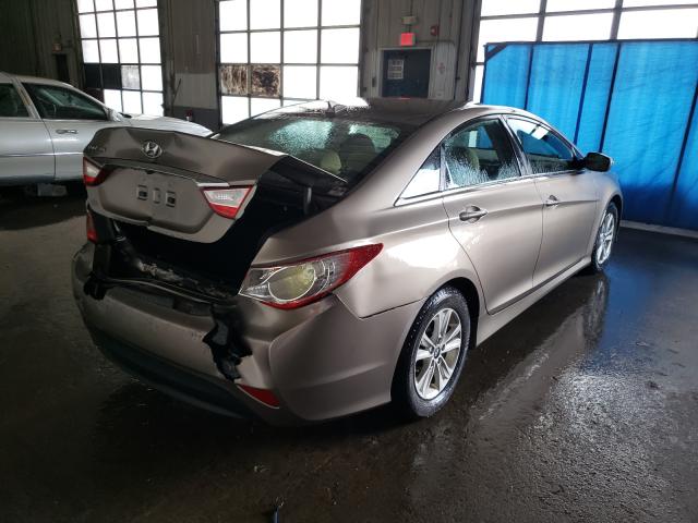 Photo 3 VIN: 5NPEB4AC2EH880273 - HYUNDAI SONATA GLS 