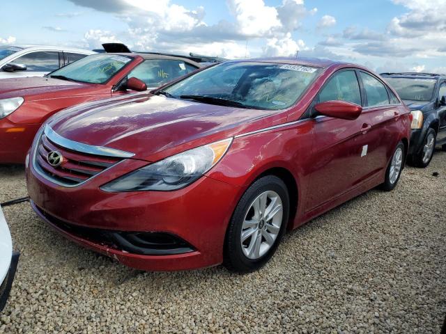 Photo 1 VIN: 5NPEB4AC2EH880421 - HYUNDAI SONATA GLS 