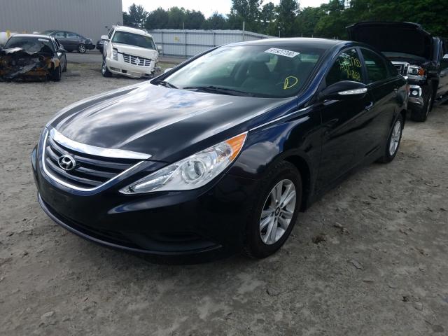 Photo 1 VIN: 5NPEB4AC2EH883268 - HYUNDAI SONATA GLS 