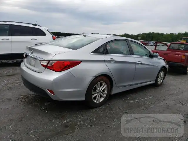 Photo 2 VIN: 5NPEB4AC2EH889412 - HYUNDAI SONATA 