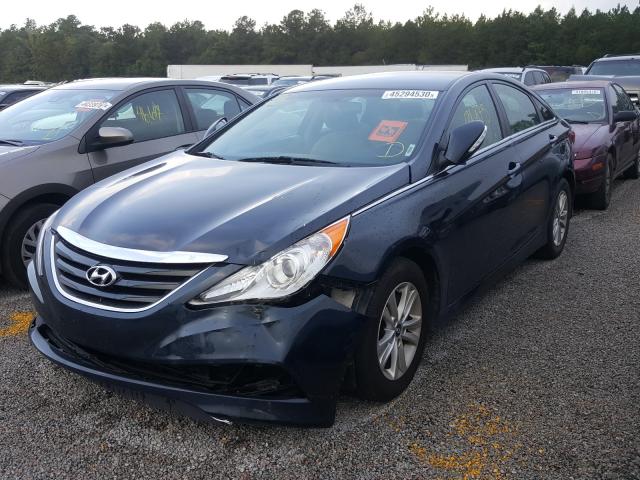 Photo 1 VIN: 5NPEB4AC2EH891015 - HYUNDAI SONATA GLS 