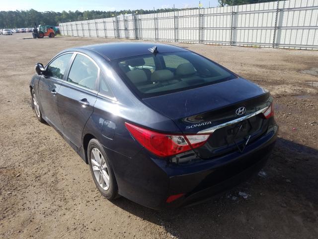 Photo 2 VIN: 5NPEB4AC2EH891015 - HYUNDAI SONATA GLS 