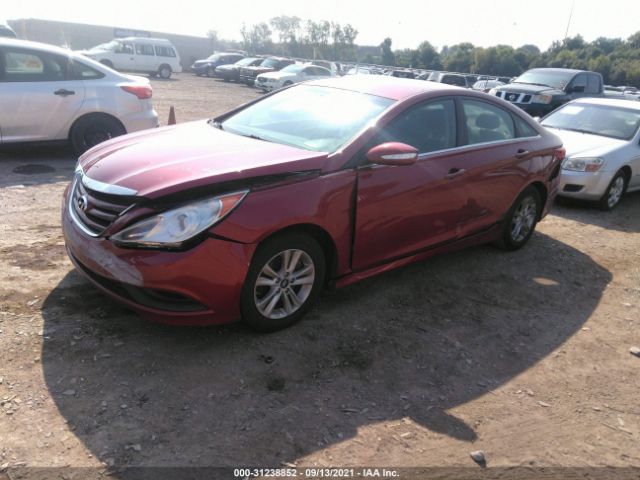 Photo 1 VIN: 5NPEB4AC2EH893833 - HYUNDAI SONATA 