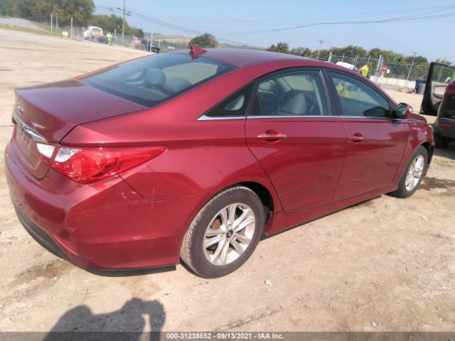 Photo 3 VIN: 5NPEB4AC2EH893833 - HYUNDAI SONATA 