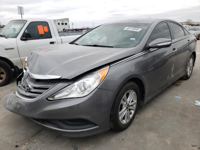 Photo 1 VIN: 5NPEB4AC2EH913398 - HYUNDAI SONATA GLS 