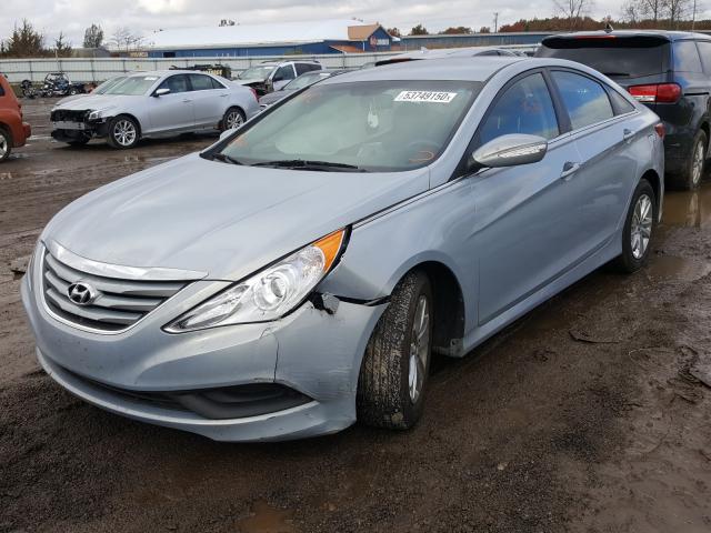 Photo 1 VIN: 5NPEB4AC2EH920545 - HYUNDAI SONATA GLS 