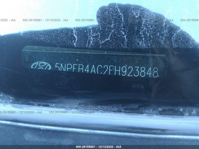 Photo 8 VIN: 5NPEB4AC2EH923848 - HYUNDAI SONATA 