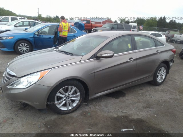 Photo 1 VIN: 5NPEB4AC2EH925423 - HYUNDAI SONATA 